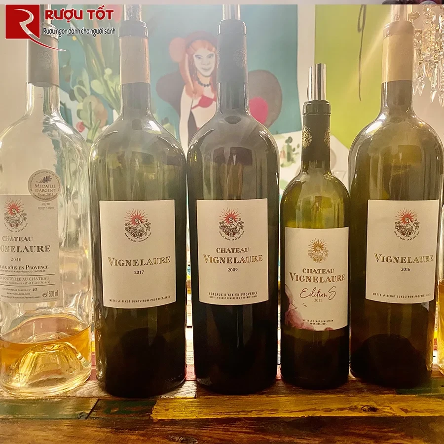 Rượu Chateau Vignelaure