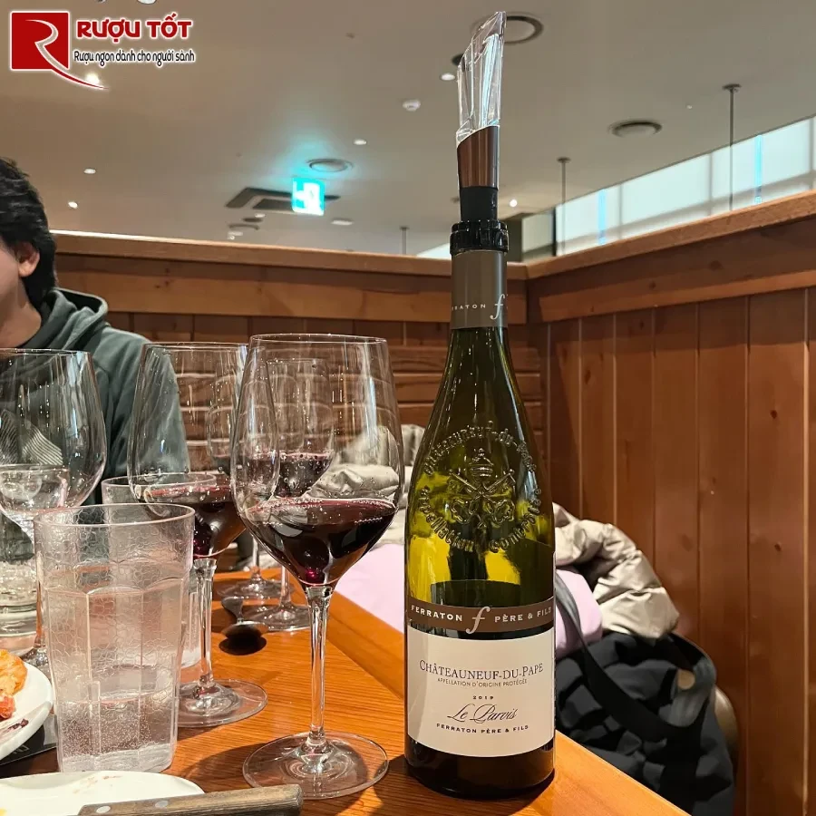 ruou chateauneuf du pape le parvis