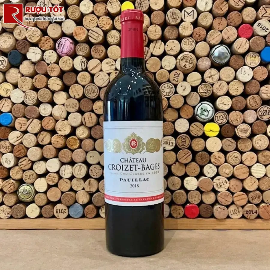 ruou chauteau croizet-bages pauillac