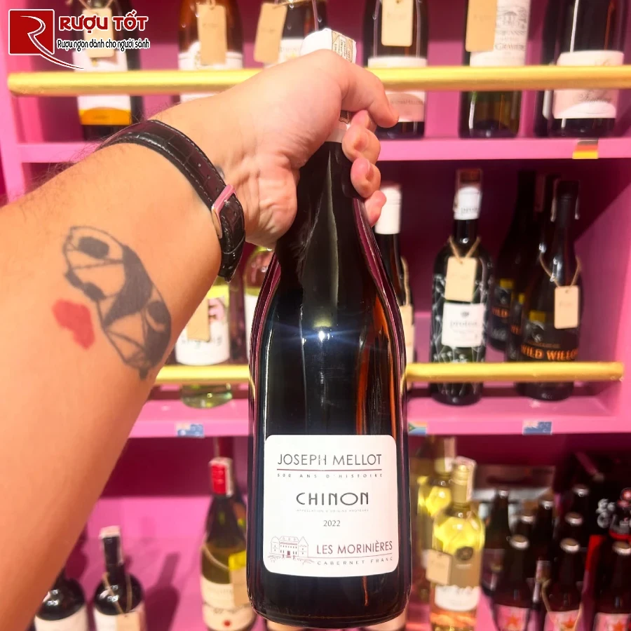 ruou chinon joseph mellot les morinieres hao hang phap