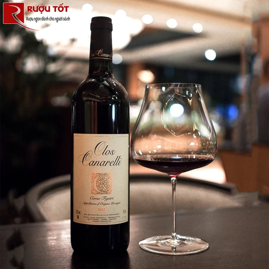 Rượu Clos Canarelli Amphora Corse Figari