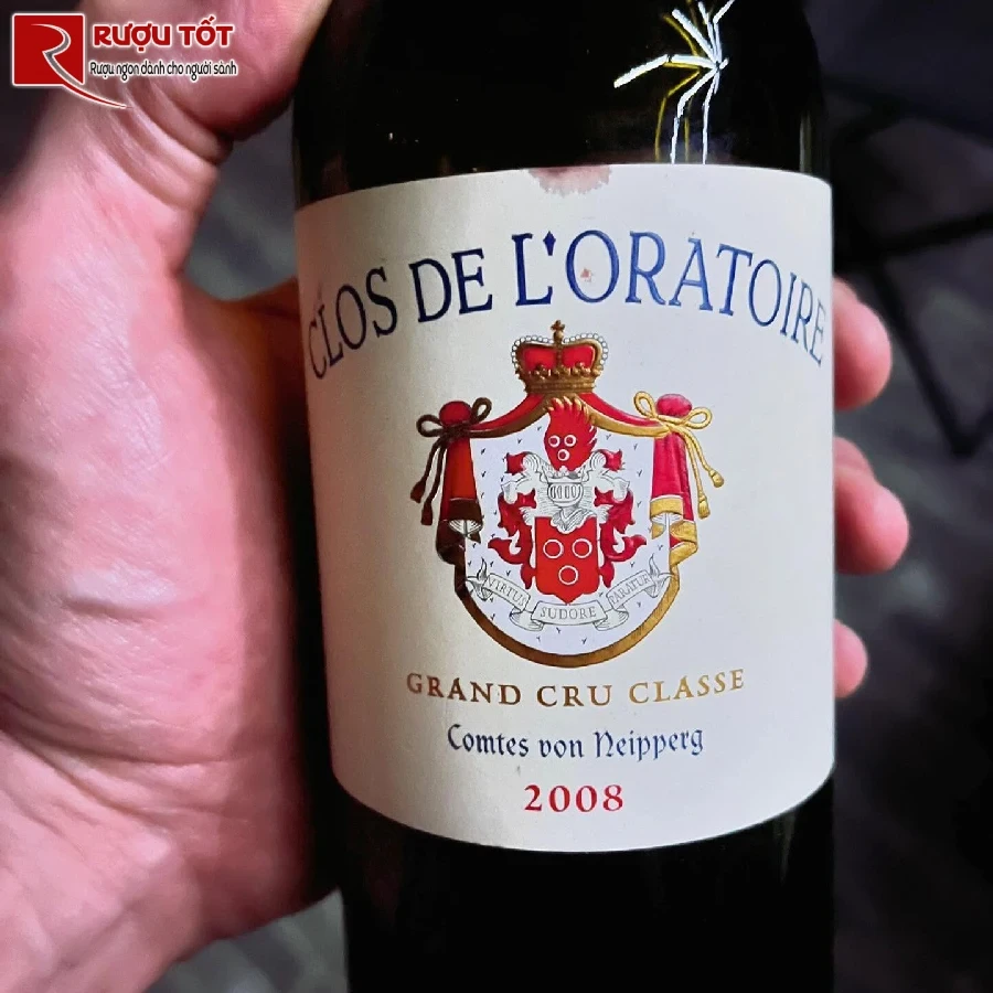 ruou clos de l oratoire grand cru classe