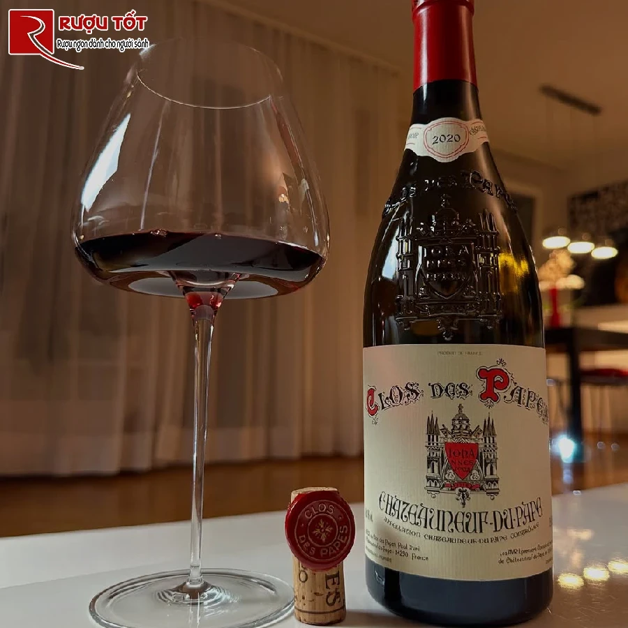 ruou clos de papes chateauneuf du pape