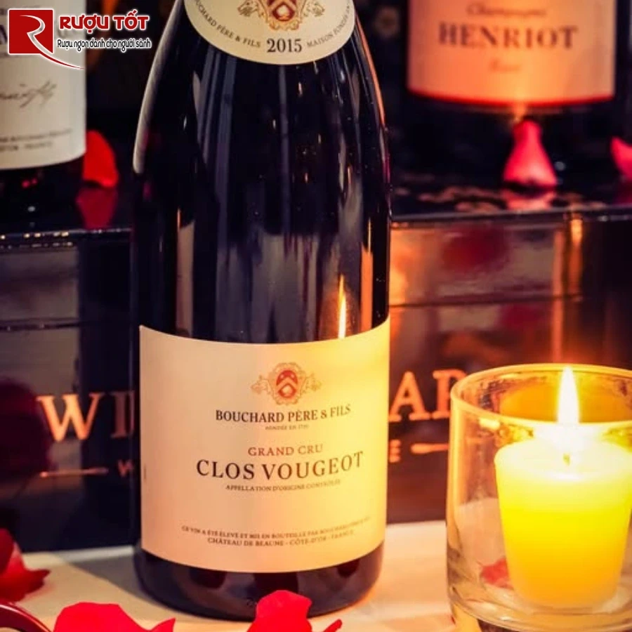 ruou clos de vougeot rouge bouchard pere et fils