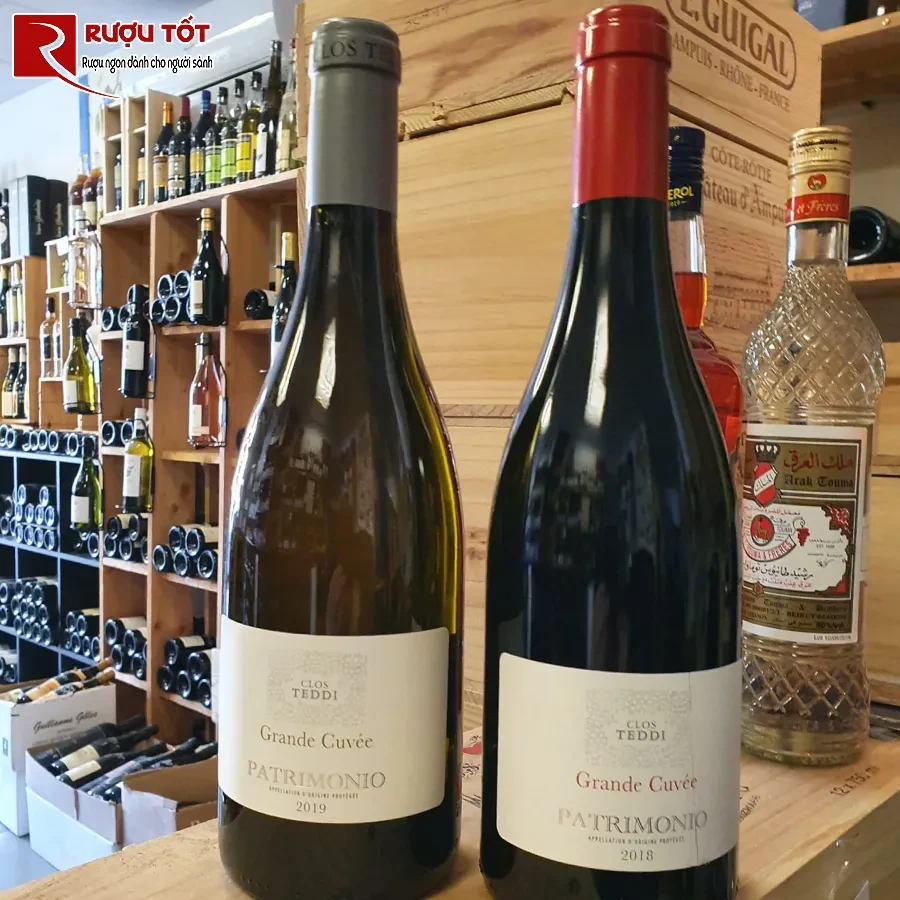 ruou clos teddi patrimonio grande cuvee 13,5% 750ml