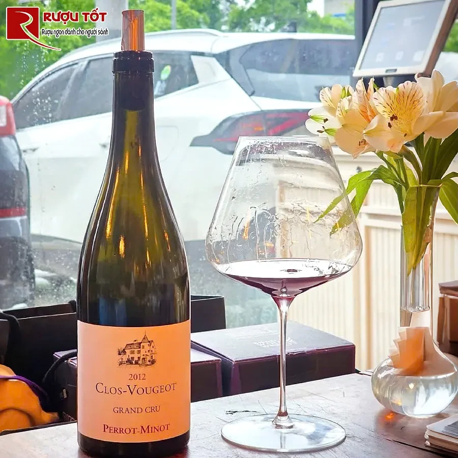 ruou clos vougeot grand cru perrot minot thuong hang phap