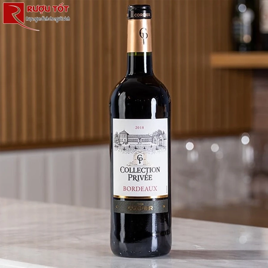 Rượu Collection Privee Bordeaux Cordier