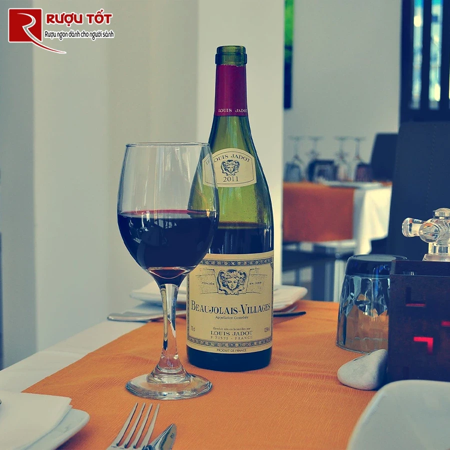 Rượu Combes Aux Jacques Beaujolais Villages