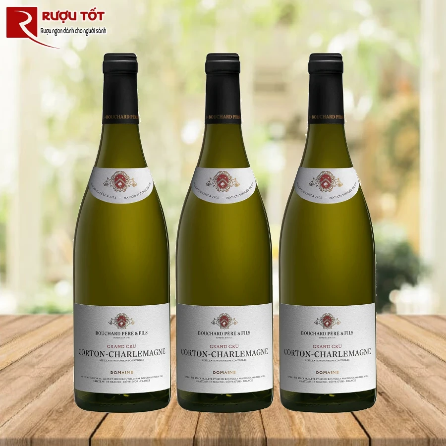 ruou corton charlemagne grand cru domaine blanc chinh hang