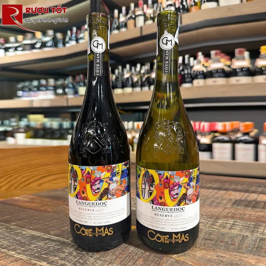 Rượu Cote Mas Art Series Reserve Languedoc