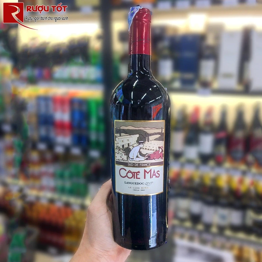 Rượu Cote Mas Languedoc Rouge