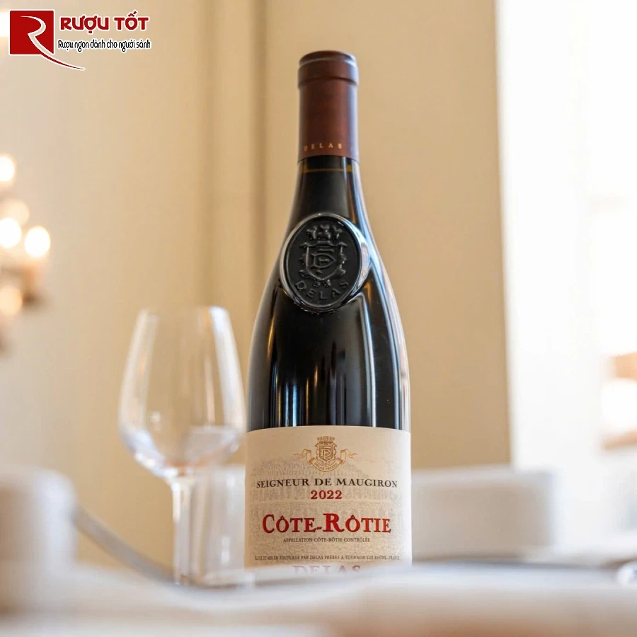 ruou cote rotie delas seigneur de maugiron 13,5% 750ml