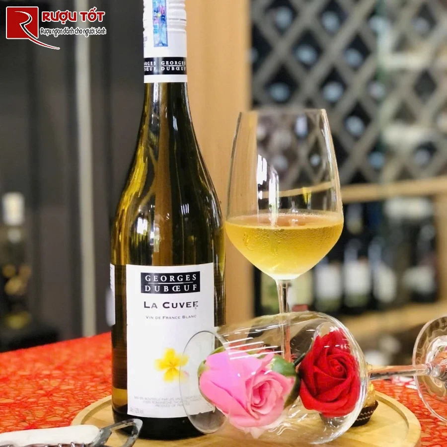 ruou cuvee blanc georges duboeuf vin de france 750ml gia tot