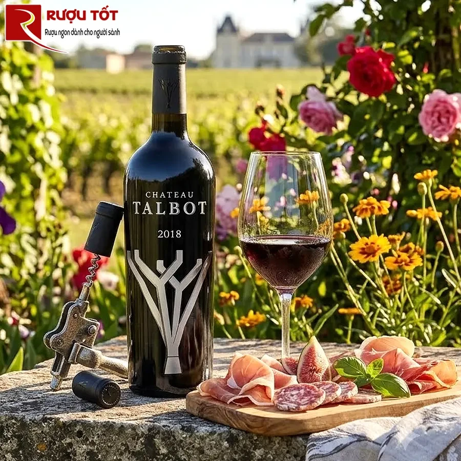 Rượu ddor Chateau Talbot Saint Julien Grand Cru Classe
