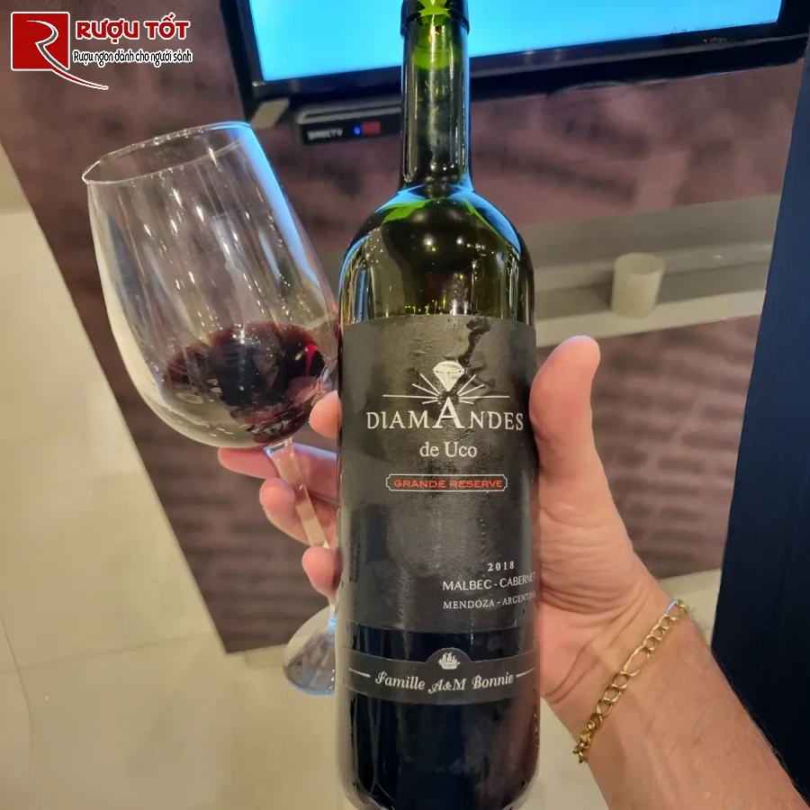 ruou diamandes de uco grande reserva malbec cabernet phap