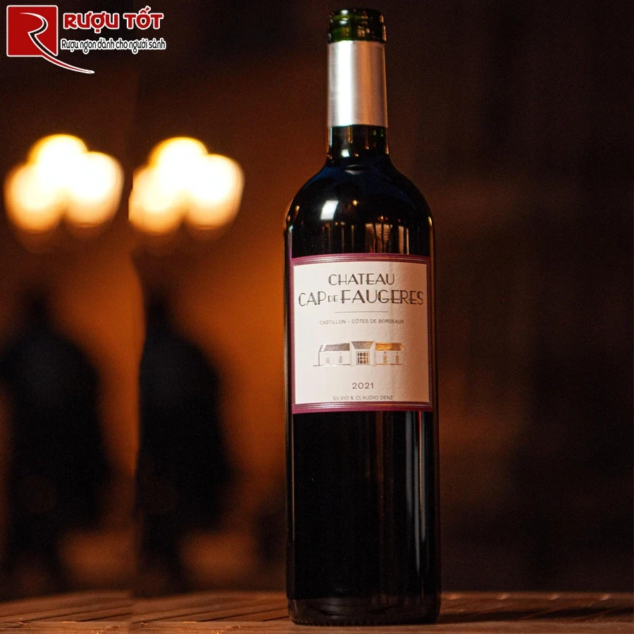 Rượu đỏ Chateau Cap de Faugeres