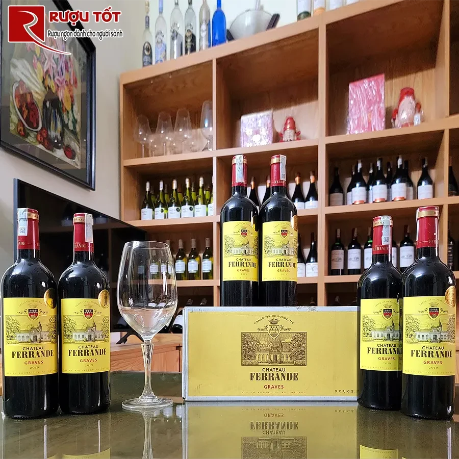 Rượu đỏ Chateau Ferrande Graves