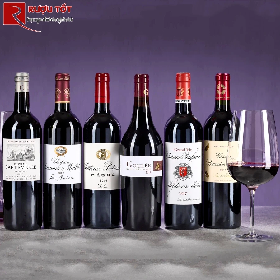 Rượu đỏ Chateau Poujeaux Moulis en Medoc