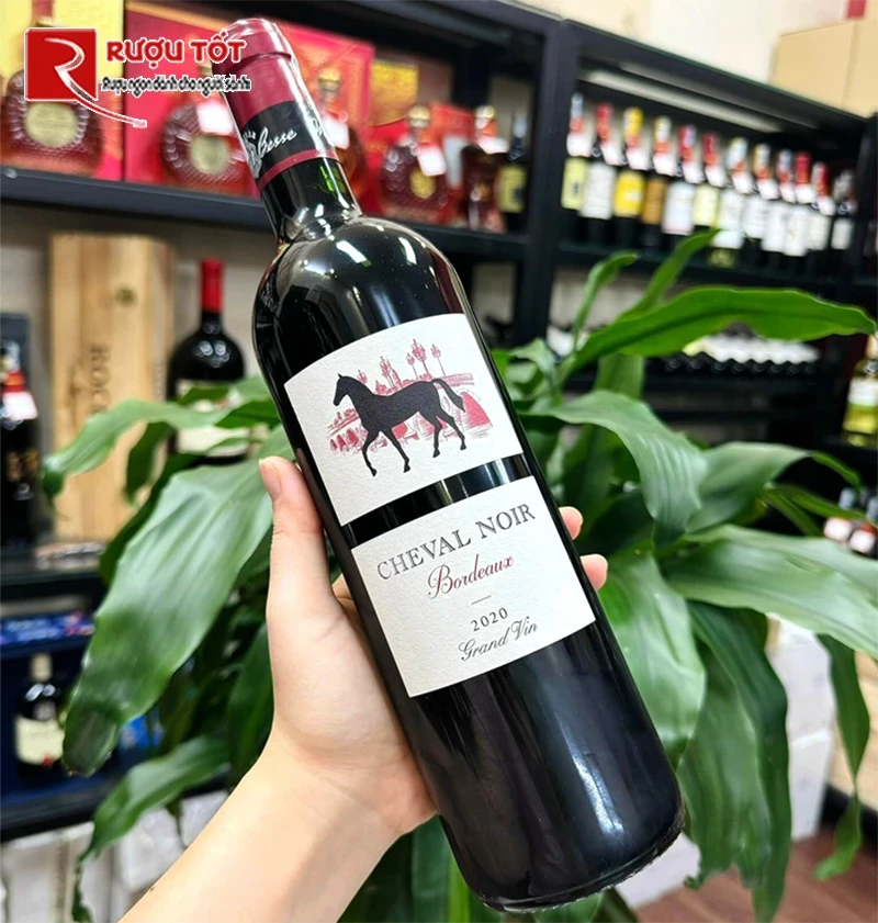 Rượu đỏ Cheval Noir Bordeaux Rouge