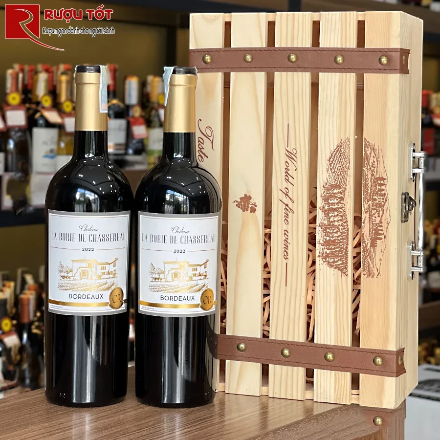 Rượu đỏ Pháp La Borie De Chassereau