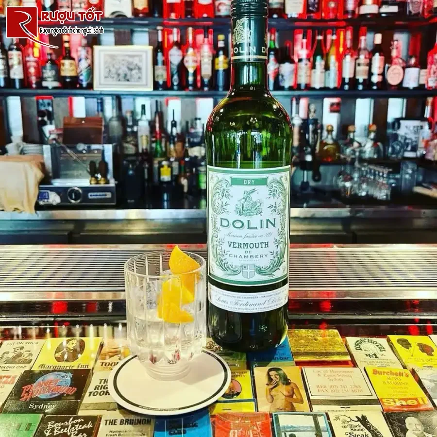 ruou dolin vermouth de chambery dry 750ml 17,5% chat luong