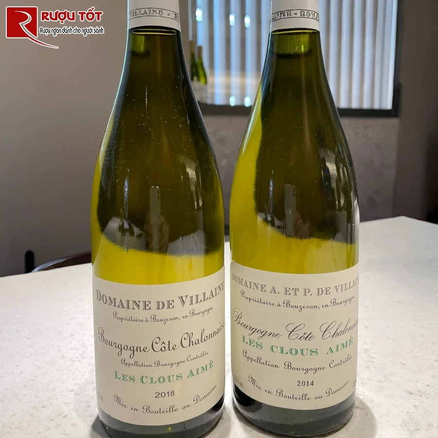 ruou domaine a et p de villaine les clous aime 12,5% 750ml