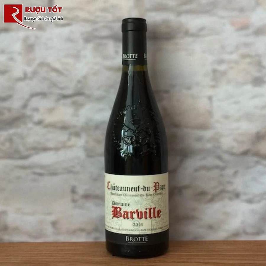 ruou domaine barville châteauneuf du pape