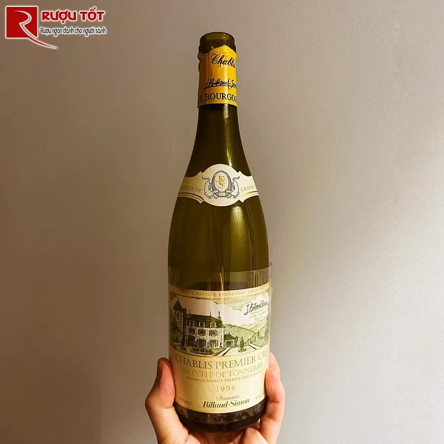 ruou domaine billaud-simon chablis premier cru montee de tonnerre chinh hang