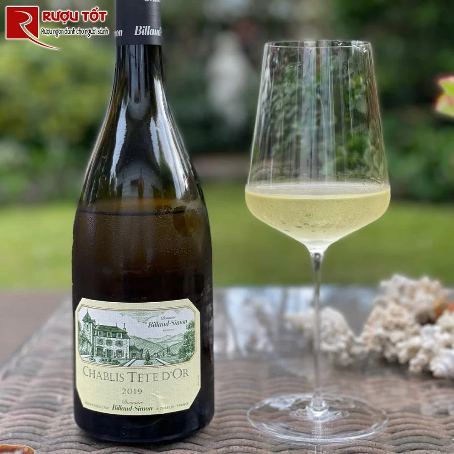 ruou domaine billaud-simon chablis tete d or ngon