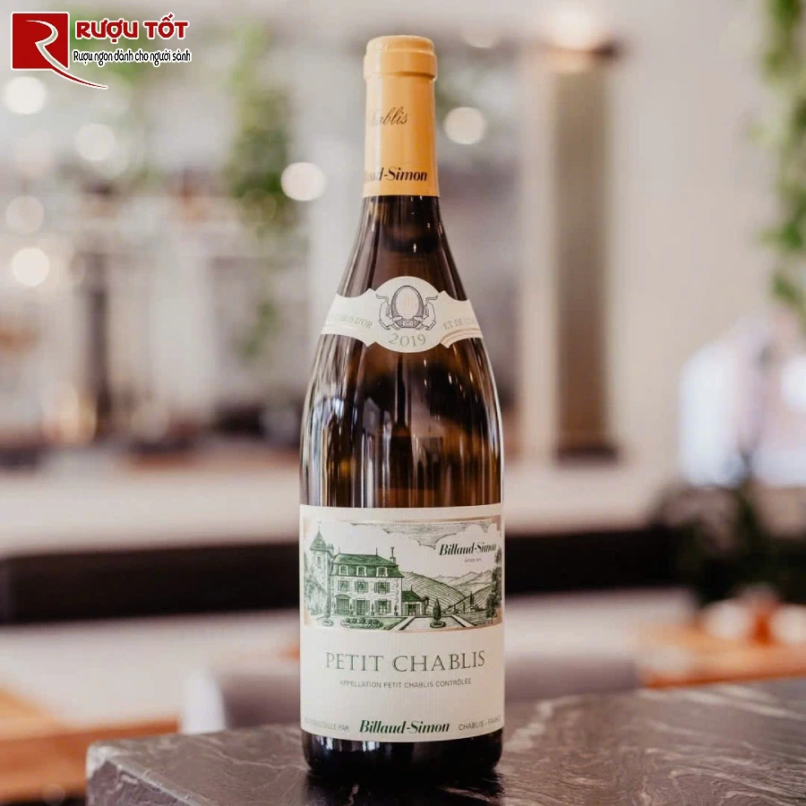 ruou domaine billaud simon petit chablis 13% 750ml hao hang