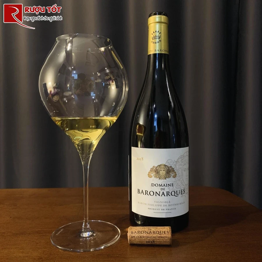 ruou domaine de baron arques limoux chinh hang