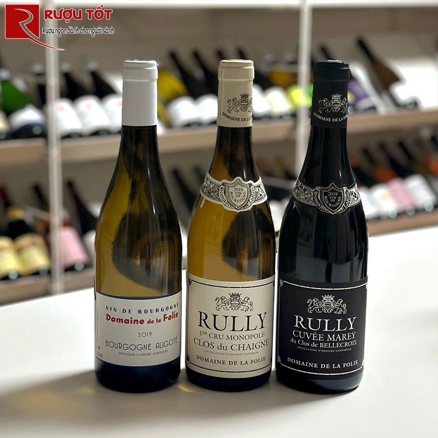 Rượu Domaine de la Folie Rully Clos de Bellecroix