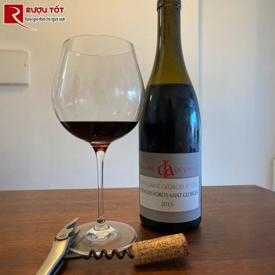 ruou domaine de l'arlot clos des forets st georges cao cap chat luong