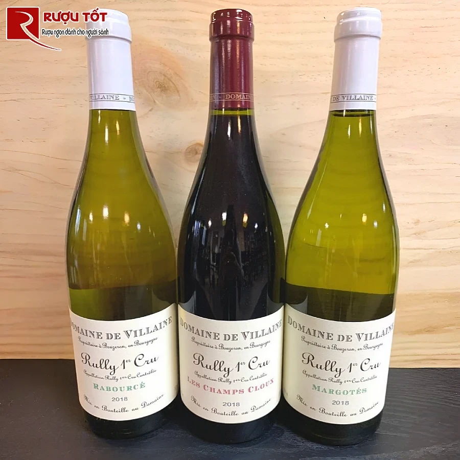 ruou domaine de villaine rully 1er cru les champs cloux phap