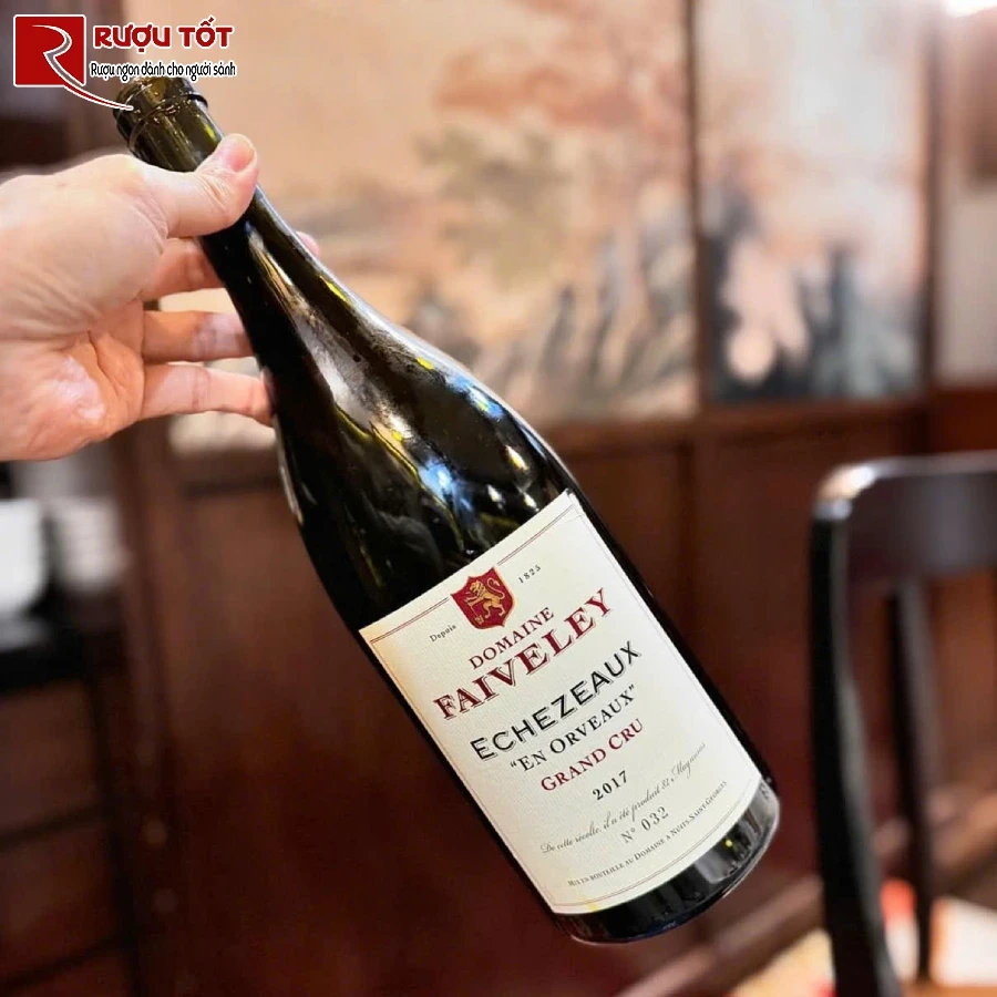ruou domaine faiveley echezeaux grand cru en orveaux 13,5% 750ml tuyet hao