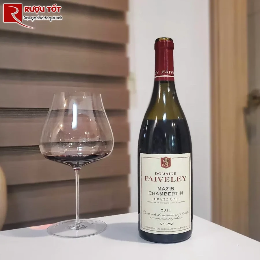 ruou domaine faiveley mazis-chambertin grand cru chinh hang