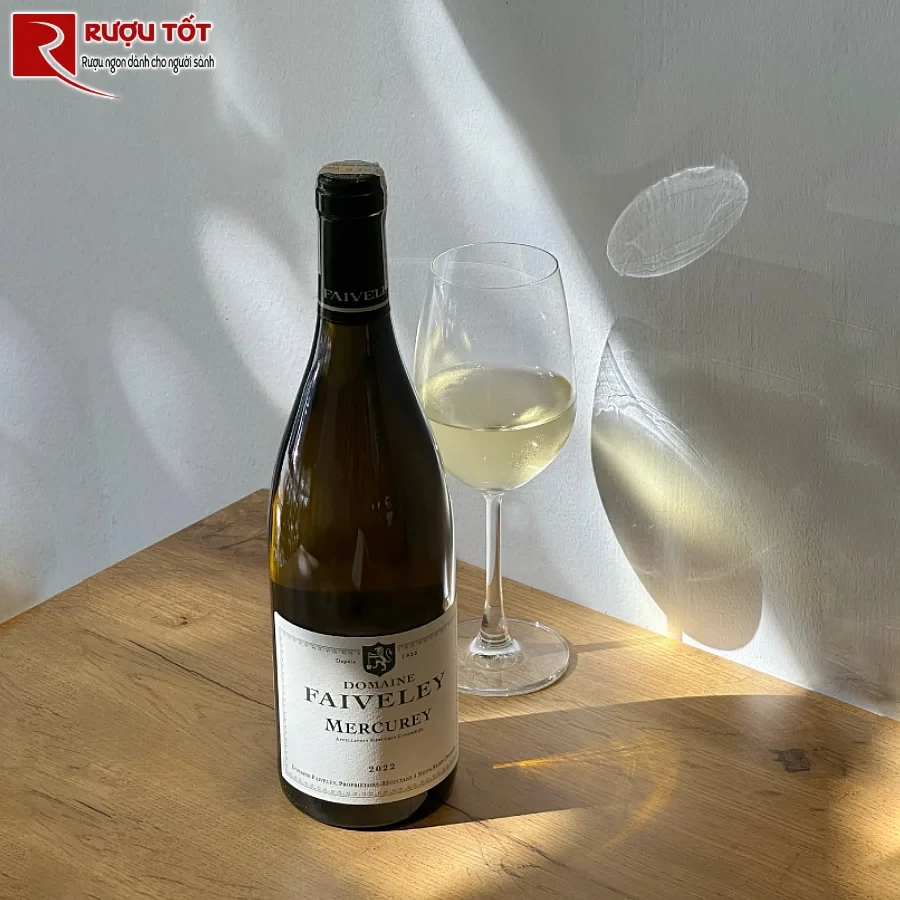 ruou domaine faiveley mercurey 2022 ngon