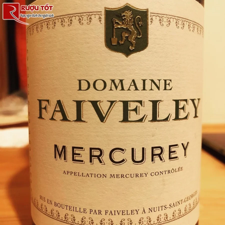 ruou domaine faiveley mercurey