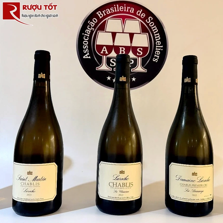 Rượu Domaine Laroche Chablis Les Chanoines