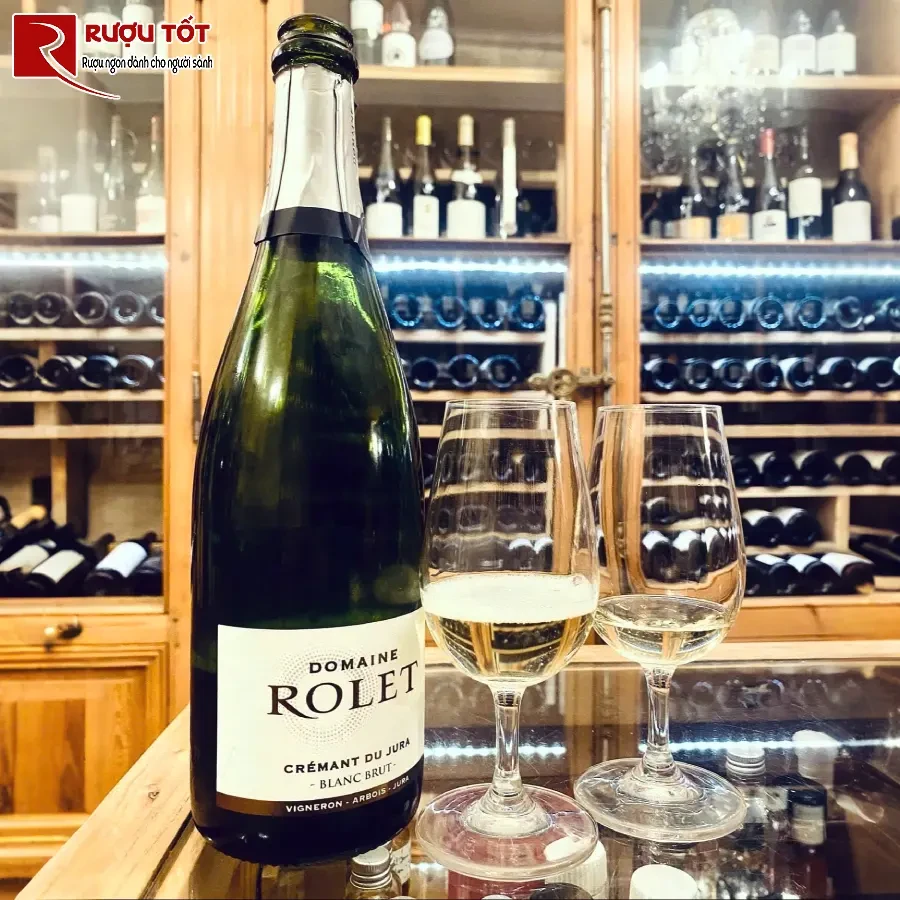 ruou domaine rolet cremant du jura arbois cao cap phap