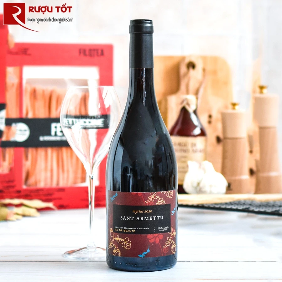 Rượu Domaine Sant'Armettu Cuvee Myrtus