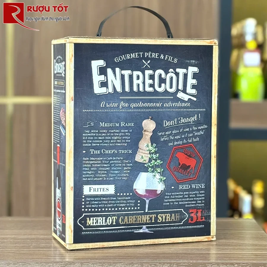 Rượu Entrecote 3L