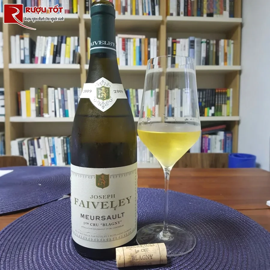 ruou faiveley meursault premier cru blagny 13,5% 750ml thuong hang