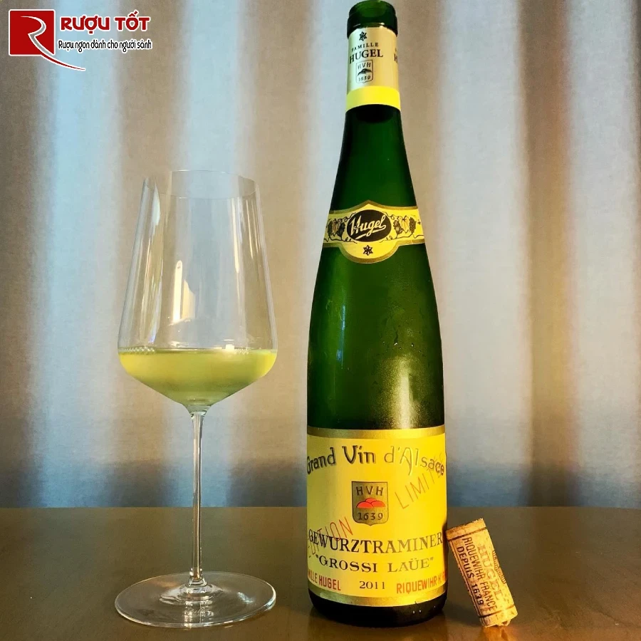 ruou famille hugel gewurztraminer chinh hang