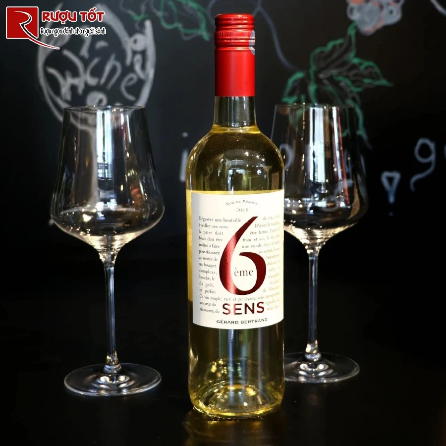 ruou gerard bertrand 6eme sens 13% 750ml de uong