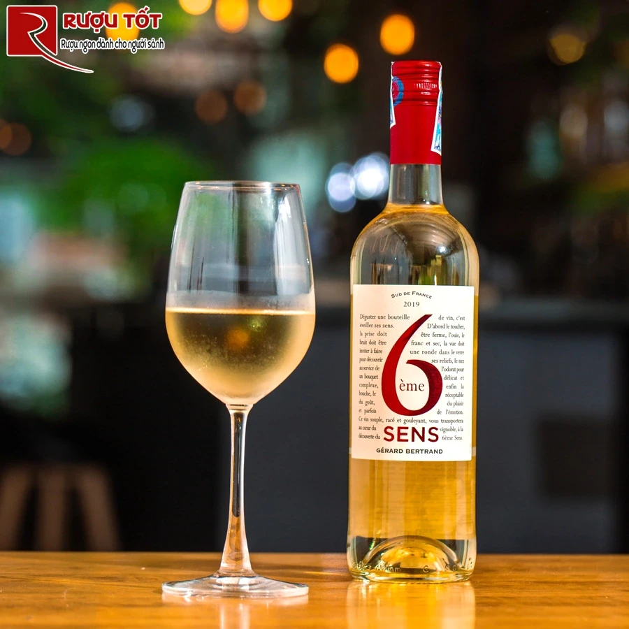 Rượu Gerard Bertrand 6eme Sens Pays d’Oc