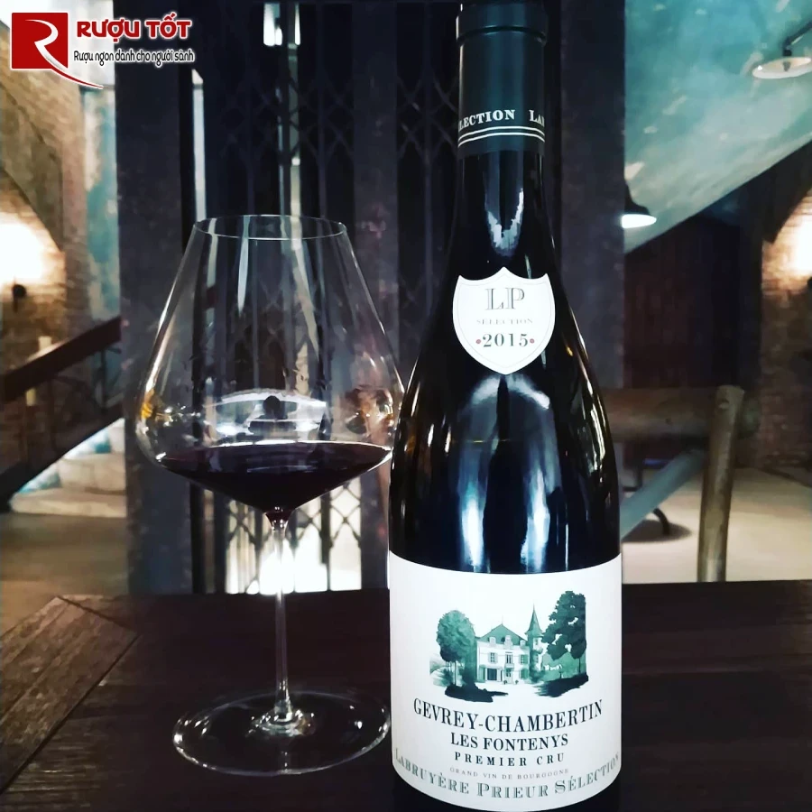 ruou gevrey chambertin les fontenys labruyere prieur selection