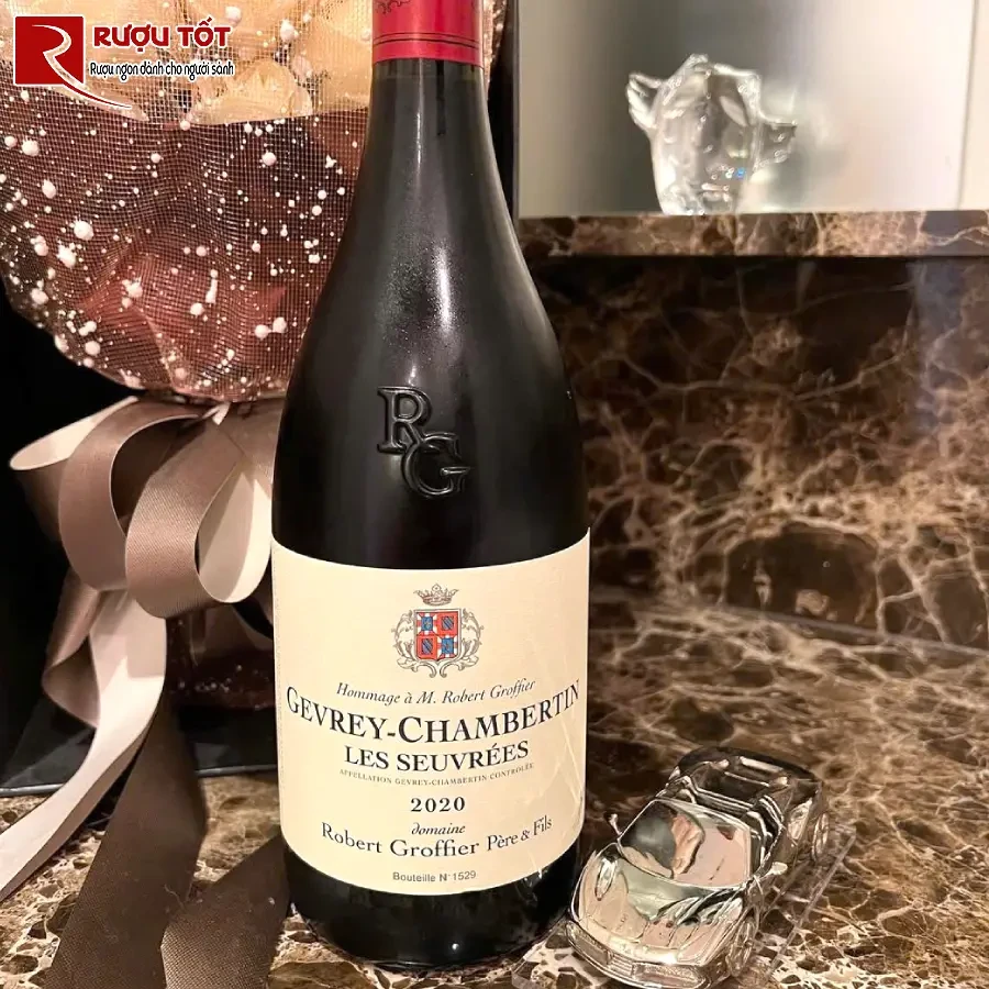 ruou gevrey chambertin les seuvrees robert groffier 13,5% 750ml