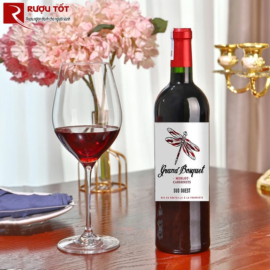 Rượu Grand Bosquet Merlot Cabernets