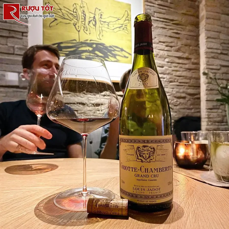 ruou griotte chambertin grand cru louis jadot
